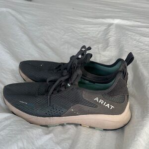 Ariat Black and Cream Athletic Running Shoes